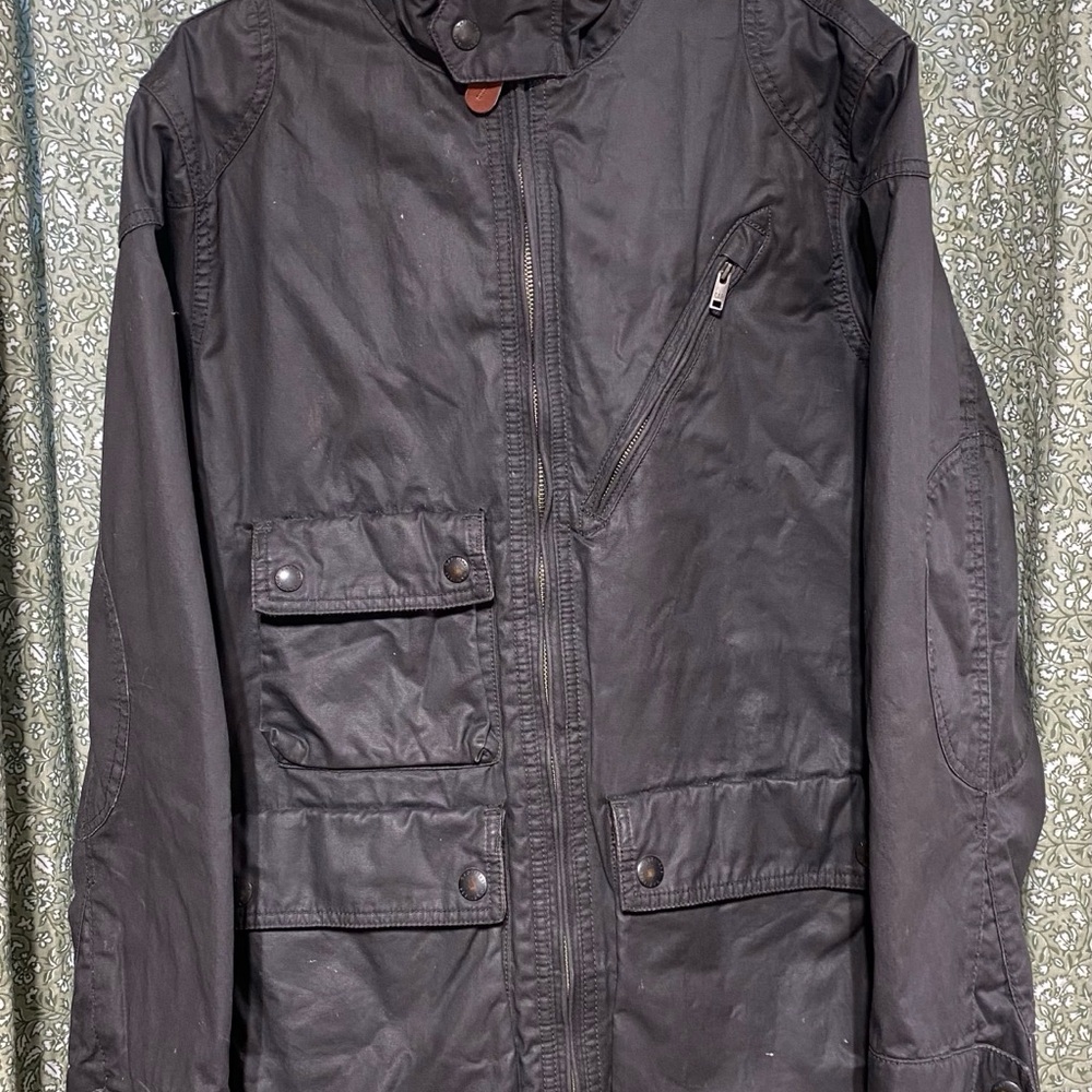 GAP Men's Black Military Field Jacket